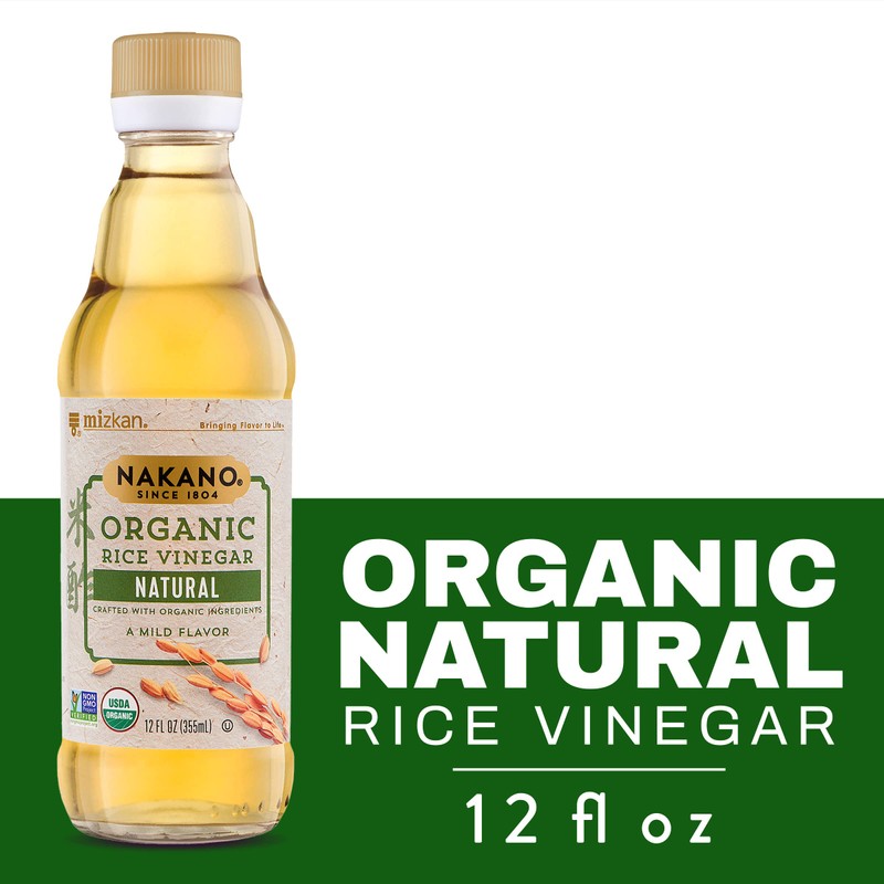 Nakano Natural Organic Rice Vinegar, Vinegar for Stir Fry Sauce,