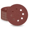 LESNIC 40 Grit Sanding Discs 50 pcs, 125mm Sanding Sheets