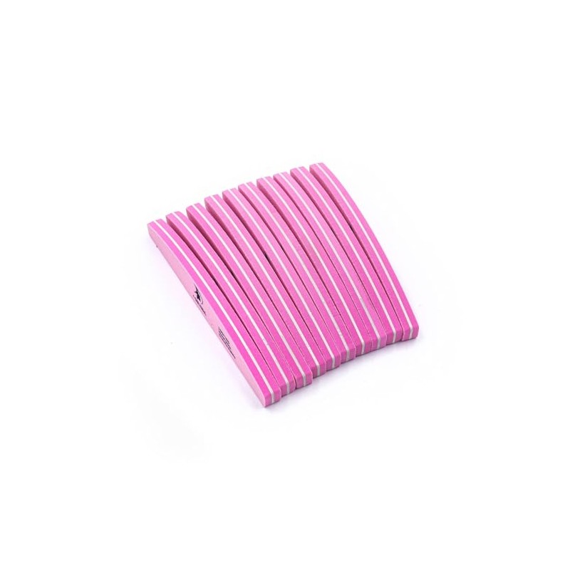 Nail Buffer 100/180 – Limas de Uñas Sponge (10 Piezas)