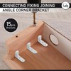 OMIDEAS 15 x Angle Bracket (30 x 60 x 25)