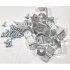 3/4" Canvas Offset Clips Premium Quality Duty with Screws 10