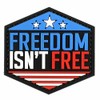 Shellback Tactical Freedom Isnt Free PVC Patch
