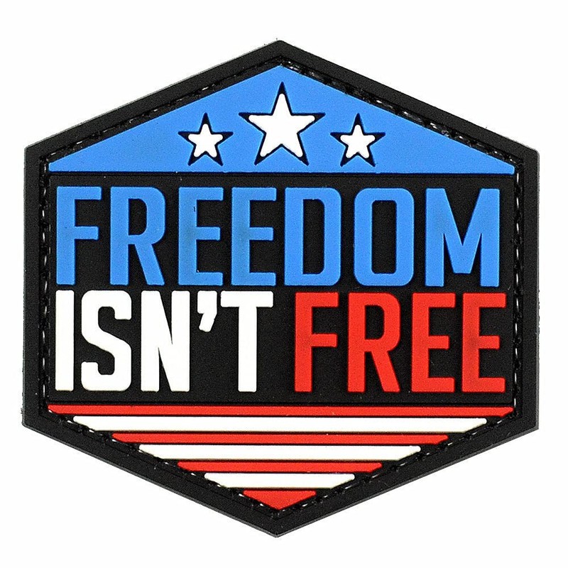 Shellback Tactical Freedom Isnt Free PVC Patch