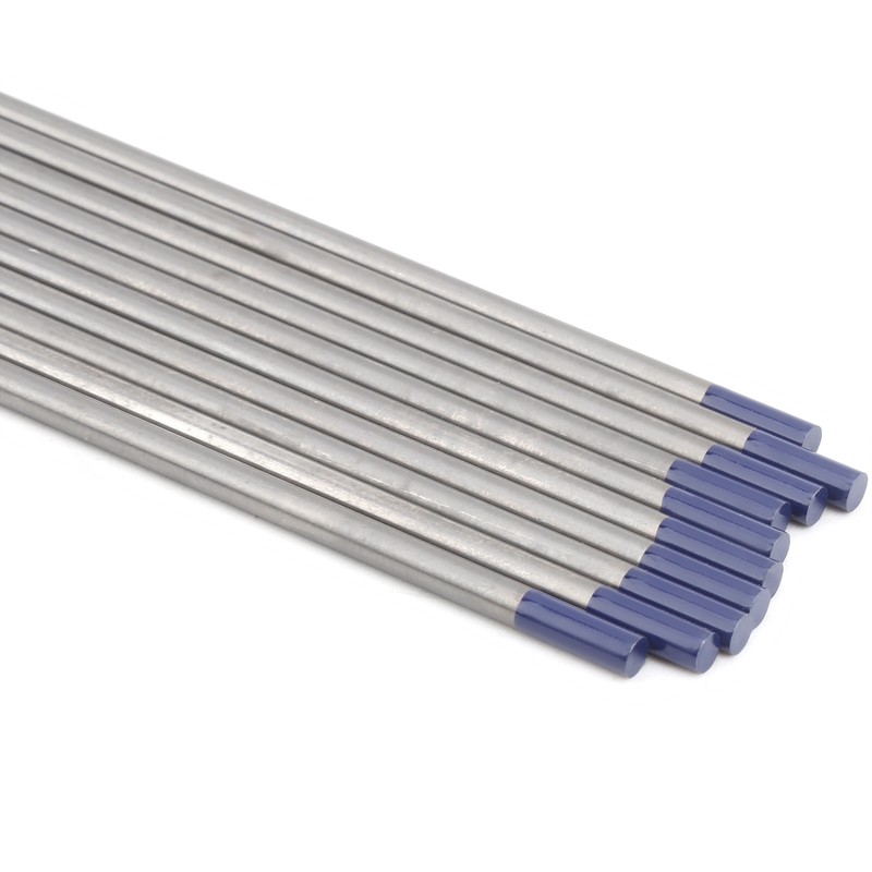 10Pcs Rod Welding Tungsten Electrode Arc Yttrium Needle Equipment Blue