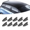 UGSHY 10 PCS Car Small Shark Fin Decorative Antenna, 2.06"