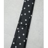 Nano Universe 668-4242201 Men's Washable Dot Necktie, Kyoto, 120 navy