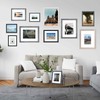 11x14 Hanging Picture Frames,Solid Wood,Not Glass,Display Pictures 5x7,8x10 with Mat