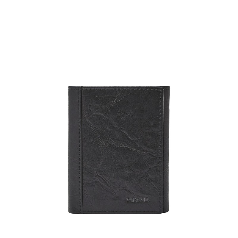 Fossil Tri-Fold Wallet Neel, black