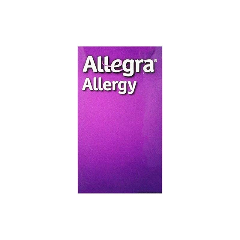 Allegra Adult 24 Hour Allergy Tablets, 180Mg, Noticeable Relief in