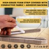 TitanRF Faraday Foam Gasket // 20"L x 0.4"W x 0.47"H