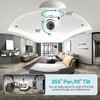 Noonkey 2K/3MP Light Bulb Security Camera, Wireless Indoor/Outdoor, 2.4/5GHz, Full-Color