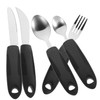 KOMBIUDA 1 Set Anti-Shake Tableware for The Elderly Feeders Reusable