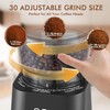 AYCHIRO Burr Coffee Grinder Electric, Adjustable Burr Mill with 30