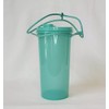 Tupperware 48 Ounce Super Mega Tumbler Peacock Blue Green Handle