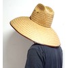Double Weaved Hard Shell Shade Hat Large Fit Wide Brim