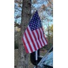 USA American Antenna Flag 11"x18" fits your car Antenna