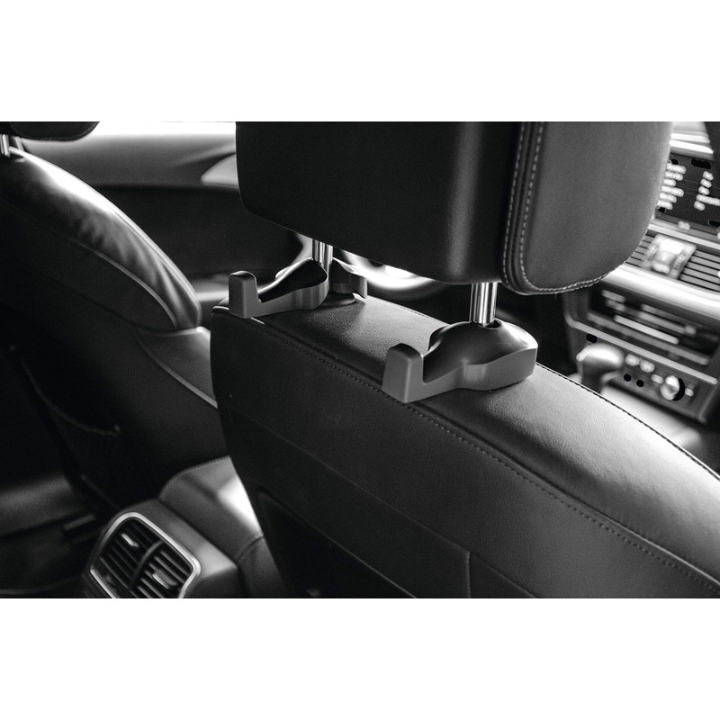 CAR+ Universal Back Seat Headrest Hanger Holder Hook 2-Pieces