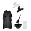 ECONOMICO Kit Para Teñir Cabello 16pz Tazón, Capa, Pinzas, Cio,