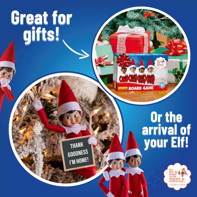 Rachel Lowe elf on The Shelf Board Game