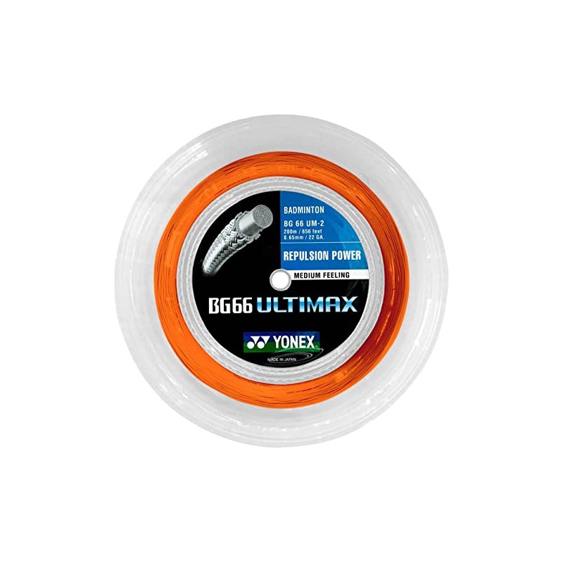 YONEX BG66 Ultimax 200 M 0.65 mm Mixed, Multicoloured, One