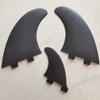 FUNKTION FKGFCC-FCS-MR-TWIN 5.39" 3.39" Fin Set for FCS Surfboards