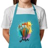 Custom Empire Shop Kids’ Holiday Gift Apron with Name Personalization