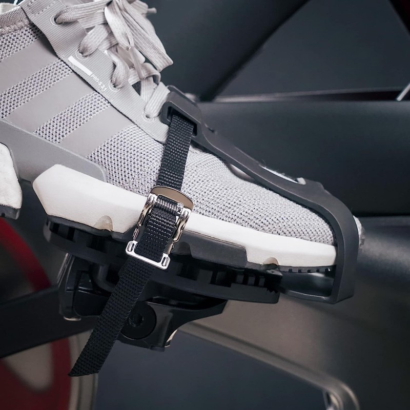 Bike Bicycle Toe Clips Cage ONLY - Compatible with Peloton