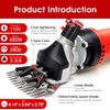 AMYWMS Sheep Shears Electric 550W - Upgraded Professional Sheep Clippers
