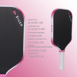 High Quality Training Pickleball Paddle Durable Carbon Fiber Surface Polypropylene Honeycomb Core Sport USAPAMaterial: Polypropylene, Color: Blue