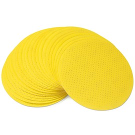 Selead Sandpaper 225 mm Velcro Durable Sanding Pads Pack of 25 Grit 220 Sanding Discs Perforated Sanding Sheets Round for Drywall Sanders Sanding Giraffe Ceiling Sander