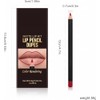 Juego de 12 delineador de labios, delineador labios de Larga