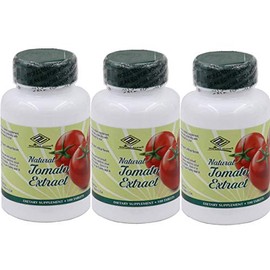 3 Packs Natural Tomato Extract w/ Lycopene (100 Tablets)