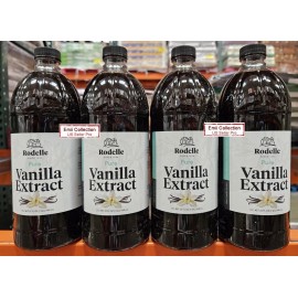 Rodelle Pure Vanilla Extract Bundle 32fl oz 946ml (Brand New) - 4 Bottles