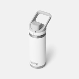 YETI Rambler 18 oz (532ml) Water Bottle with Flip Chug Cap, White