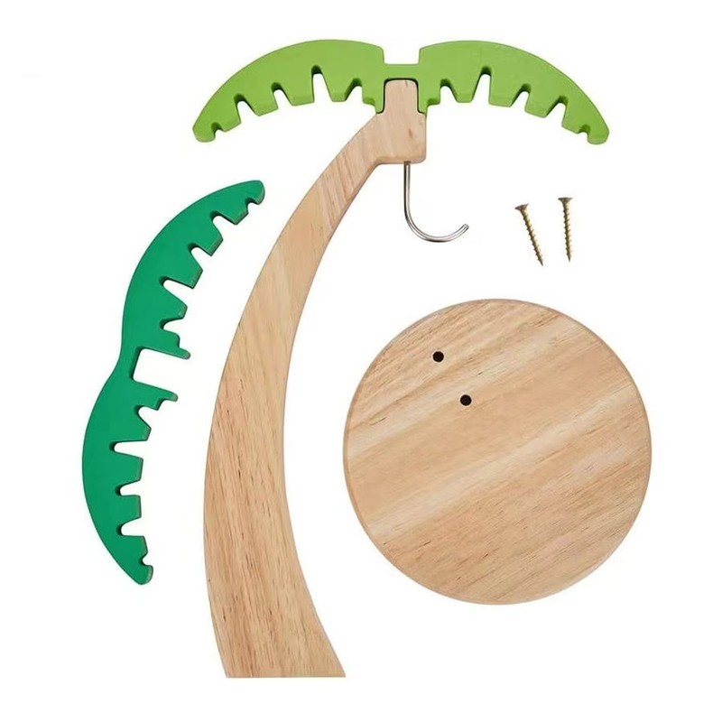 Durable Stainless Steel Hook Banana Holder Stand with Reactive Shape