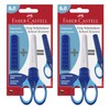 Faber-Castell - School Scissors Grip with Blade Guard (2 x