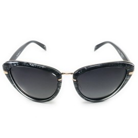 Prive Revaux - The Monet Cat-Eye Polarized Sunglasses Grey/Black w/case