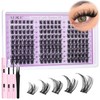 ALICE Wispy Lash Clusters Kit Natural Fluffy Lash Extension Kit