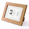 Fabian Clarke London® A5 Modern Oak Wooden Picture Photo Frame