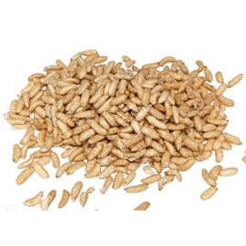 Organic Puffed Brown Rice, Non-GMO, Gluten-Free Whole Grain Snack, Toasted Flavor, Bulk, 10 lb