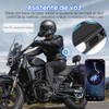 Intercomunicador para Casco de Moto con MicróFono, Auricular Bluetooth 5.4,