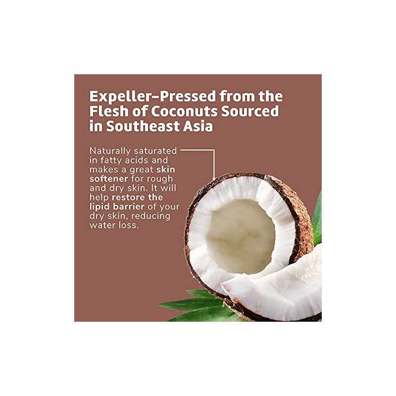 De La Cruz Coconut Oil, No Parabens or Artificial Colors,