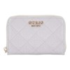 GUESS Laurel SLG Medium Zip Around Wallet M Lavender Grey,