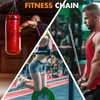 Anobeyi 23.6" Gym Fitness Cable Extension Chain, 304 Stainless Steel