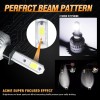 AUXBEAM 72W S2 H1 LED Headlights Conversion Kit High Low