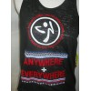 Zumba Women’s Zumba Anywhere & Everywhere Burnout Tank Top~ Black