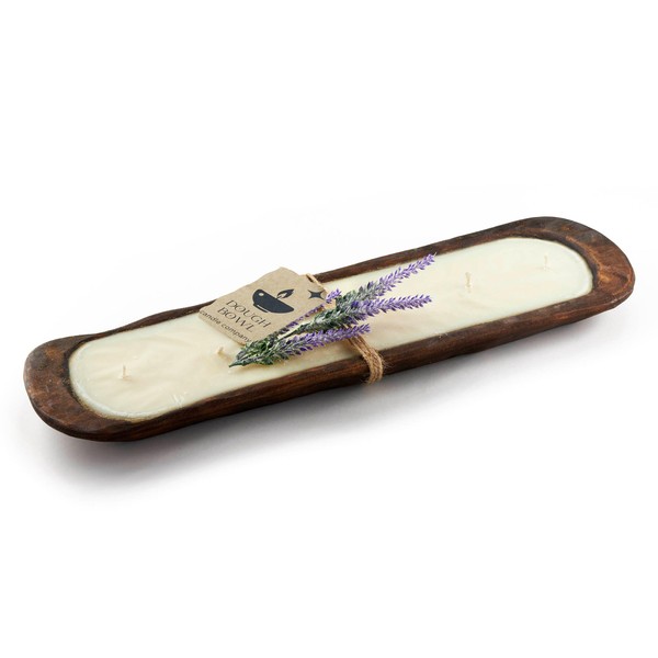 Dough Bowl Candle Company Lavender Soy Candle - 6 Wick