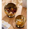 CM CHIC MONDAY Candy Bowl, Candy Dispenser with Base, Candy