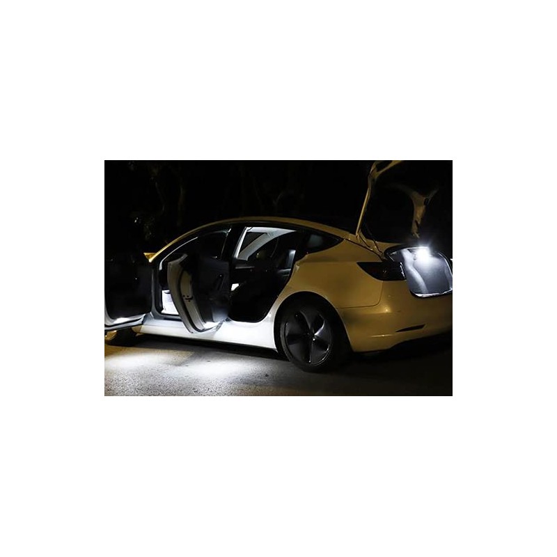 RZG 2x LED Interior Courtesy Footwell Side Step Door Trunk