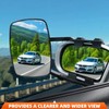 KAOLALI Car Towing Mirrors, Caravan Towing Mirrors, 2 PCS Extended